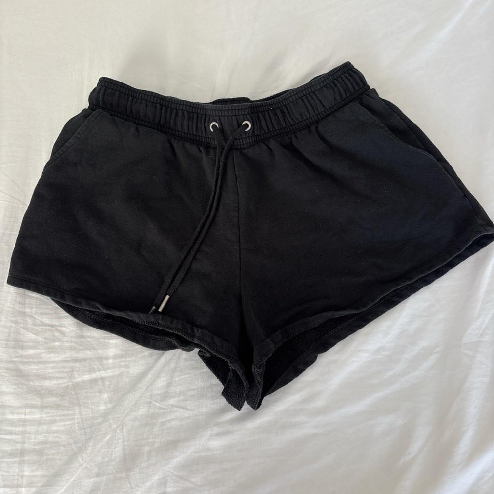 Black Sweatshorts